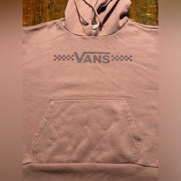 Vans Aura Crop Hoodie Women's SZ Large Blush Pink - Picture 5 of 6